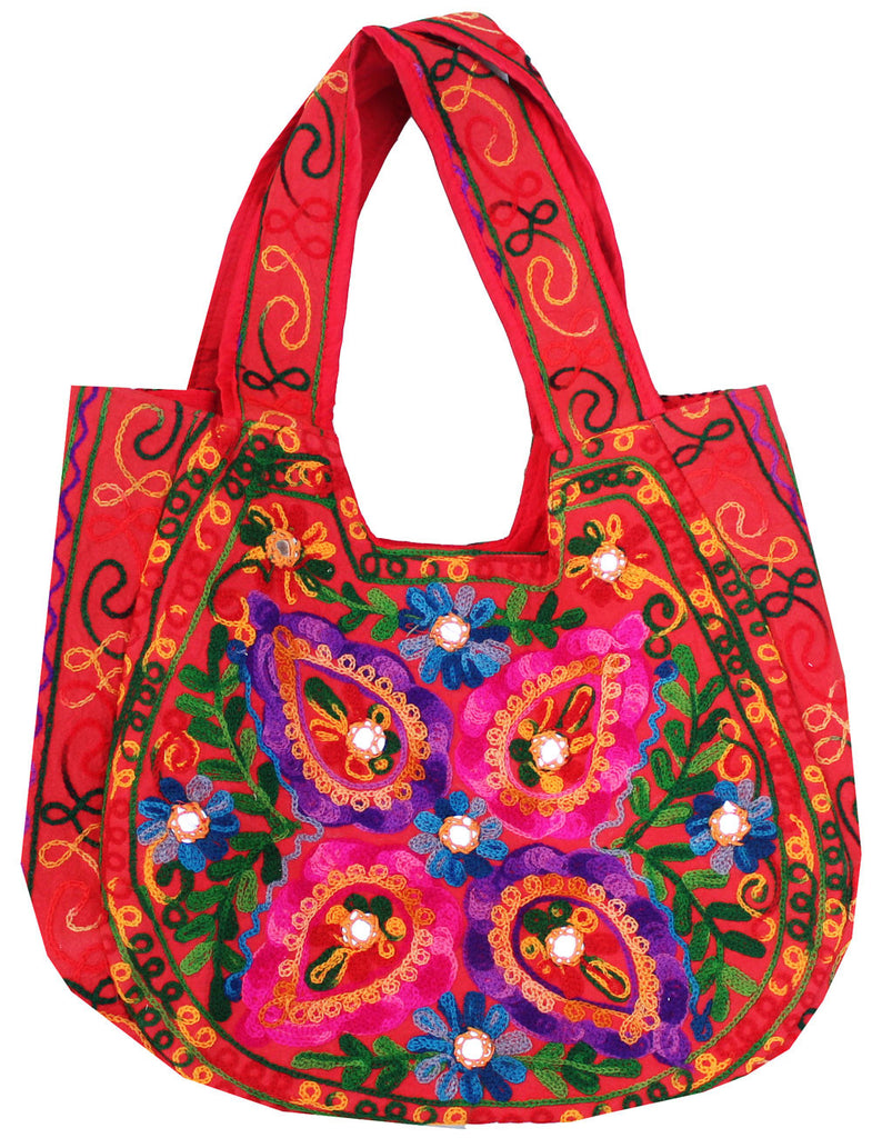 Handmade Womens Bohemian Hippie Gypsy Shoulder Bag Indian Clothing  Maple  Clothing Inc